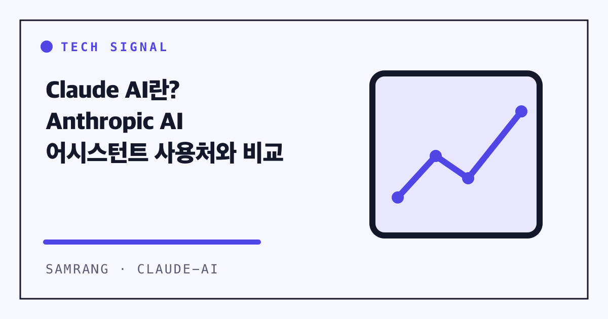 Claude AI란? Anthropic AI 어시스턴트 사용처와 비교